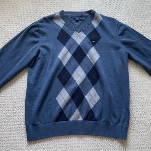 argyle sweater